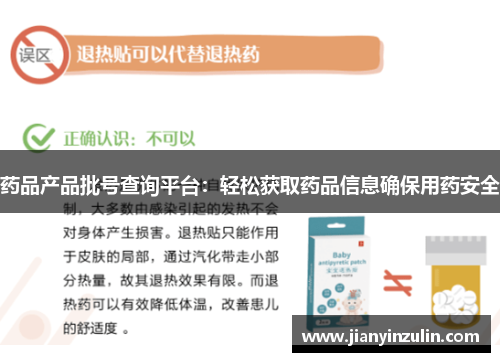 药品产品批号查询平台：轻松获取药品信息确保用药安全